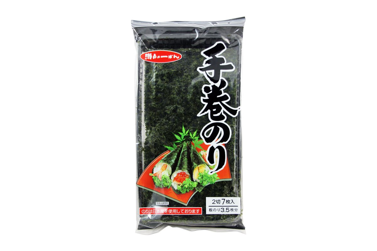 Demi feuilles de Nori pour Temaki Sushi